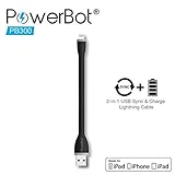 [Apple MFi Certified] PowerBot PB300 Premium Lightning Sync&Charge 5.90