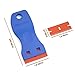 Nicpro 3 PCS Plastic Razor Blade Scraper Tool with 120 PCS Double Edged Razor Blades Adhesive Remover for Glass, Labels Decal, Stickers, Window Cleaning