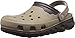 crocs Unisex Duet Max Clog, Khaki/Espresso, 10 M US Men / 12 M US Women