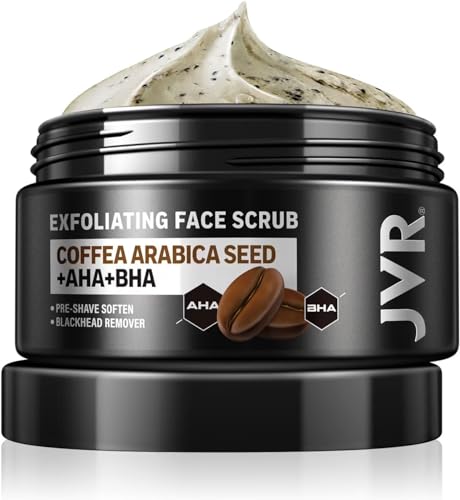 JVR Face Scrub for Men, Facial Scrub for Deep Exfoliating, Cle... 41kqOYPPYIL