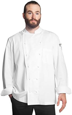 Bragard Alfredo Long Sleeve Chef Jacket - White - Sizes 34-54 US