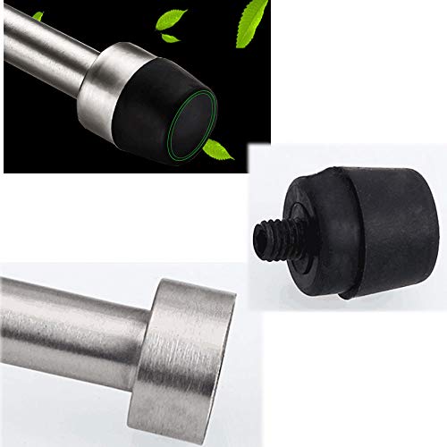 image for Gudui Door Stopper, 2(Pack) Stainless Steel Solid Rigid Door Stop, Ext