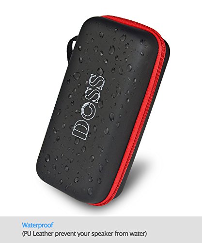 DOSS Speaker Case, UtechSmart Premium PU Leather Shockproof Waterproof Carrying EVA Case Cover Storage Pouch Bag for DOSS Bluetooth Speaker - Thumbnail 3