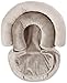 JJ Cole - Head Support, Newborn Head and Neck Support for Car Seat and Stroller, Designed to Adjust with Age, Grey Herringbone, Birth and Up