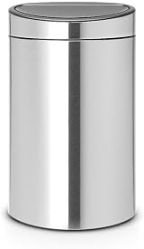 Brabantia Touch Bin New Recycle 10L 23L Inner Matt Steel Fingerprint Proof view 4