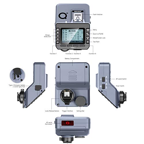 Neewer QS TTL Wireless Flash with Sony Mirrorless