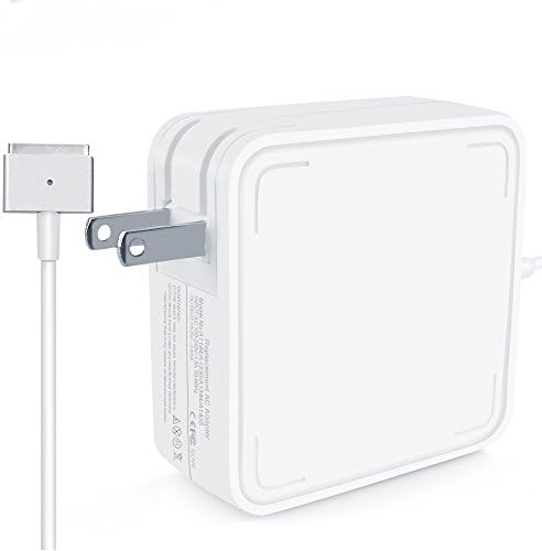 MacBook Air Charger, TOOPONE Replacement Charger AC Adapter 60W for Apple MacBook Air and Pro Series with CE/FCC/RoHS Certified (60W-T-Style-02)