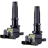 ECCPP Ignition Coils Pack of 2 Compatible with Hyundai Santa Fe/Sonata Kia Magentis/Optima 1999-2006 Replacement for UF285 C1226
