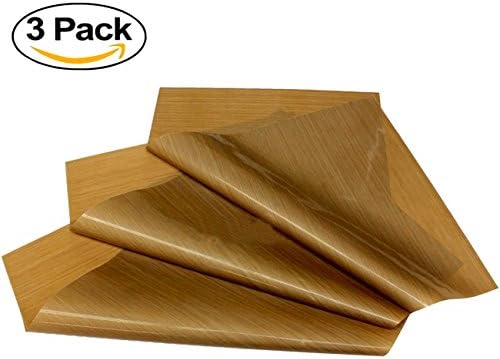 JIERUI 1000-Use PTFE Teflon Sheets for Heat Press Transfers 16" x 20" Non Stick Heat Resistant Craft Sheet Mat ,Pack of 3