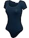 FPT Womens Basic Short Sleeve Bodysuit NAVY MEDIUM