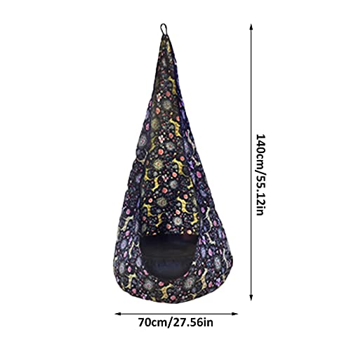 youyiC Hängehöhle Kinder Hängesessel, Nestschaukel Kinder Hängesessel Soft Outdoor Aufblasbare Hängematte Spaß Und… – Bild 3