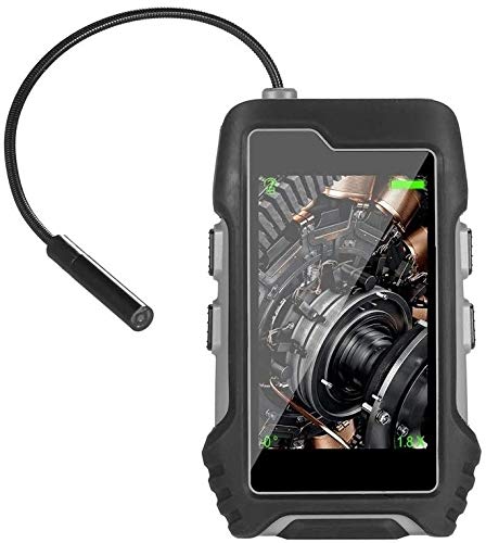 Endoskopkamera 4.3"Industrielles Endoskop mit 2,7" weicher Pipe-Sonde Handinspektionskamera für Fahrzeug- / Klimaanlage/Pipeline-Reparatur Inspektionskamera ZSMFCD
