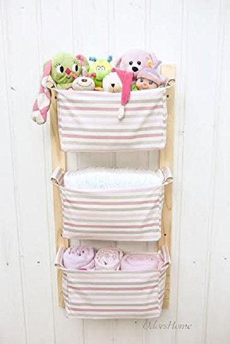 baby girl nursery storage baskets