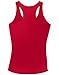Opna Racerback Tank Tops for Women Moisture Wicking Workout Shirt Sizes XS-4XL RED-M