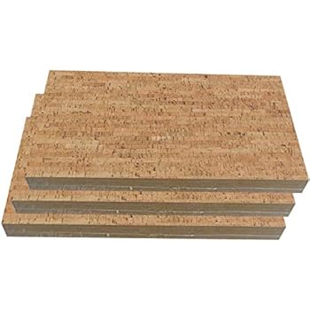 Amazon Com 5 16 8mm Forna Glue Down Cork Tiles Flooring Blonde