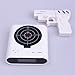 Infrared Wireless Target Gun Alarm Clock with LCD Screen