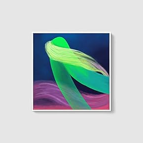 Framed Canvas Wall Art for Living Room, Bedroom Abstract Canvas Prints for Modern Home Decoration Ready to Hang - 16"x16" inches