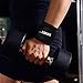 HURMES Wrist Brace - Compression Strap Support for Men Women Arthritic Pain Relief, Weak and Sore Wrists, Sports Injury Rehabilitation - Premium Wrist Band for Working Out - Single (Black)