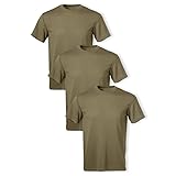 Soffe Mens 3 Pack - USA Poly/Cotton Military