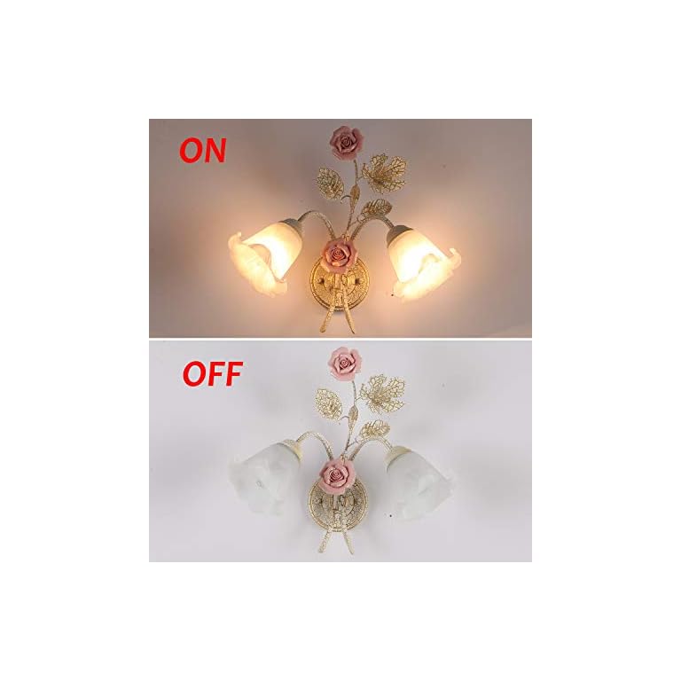 Comprar Apliques de Pared Flower Florentino Lámpara Cabecera Dormitorio