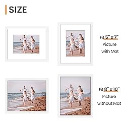 upsimples 8x10 Picture Frame Set of 10, Display