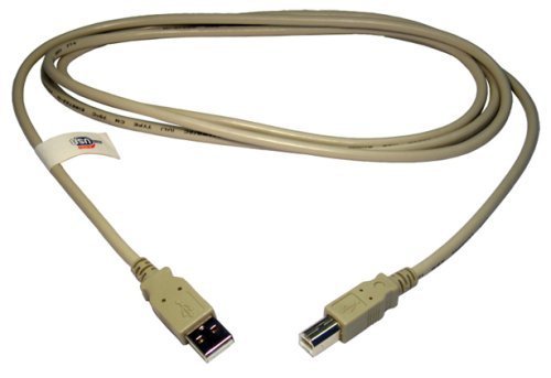 Max Value USB 2.0 Data Cable A Male to B Male, 5 Mtrs, Beige