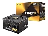 Seasonic FOCUS 550 Gold SSR-550FM 550W 80+ Gold ATX12V & EPS12V Semi-Modular  7 Year Warranty Compact 140 mm Size Power Supply