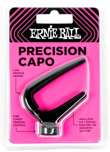 Ernie Ball Precision Capo - Black