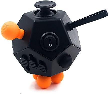 Fidget Cube Anxiety Attention Toy-Relieves Stress And Anxiety And Relax for Children and Adults (new black)