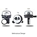 LYCAON Bicycle Bell 8 Colors Mini Aluminum Alloy Bike Bell Loud Crisp Clear Sound Bike Ring Horn Accessories