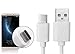 Samsung Galaxy S8/ S8 Plus USB Type C Car Charger, LG G5 Car Charger, 3.1A 2-Port USB Adapter and 3.3ft Type C to A Charging Cable Cord