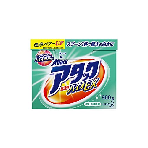 《ケース》　花王 アタック 高活性バイオパワー 大 (900g)×8個 粉末 洗濯洗剤　(4901301367501) フローラル商品画像
