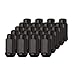 DPAccessories Black M14x1.50 Lug Nuts for Aftermarket Wheels - Closed End XL Bulge Acorn - 48mm (1.9