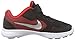 NIKE Kids' Revolution 3 Running Shoe (PSV), University Red/Metallic Silver/Black, 1 M US Little Kid