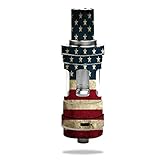 Uwell Crown Tank Vape E-Cig Mod Box Vinyl DECAL STICKER Skin Wrap / >>> Decal STICKER <<< American Flag Design Print Image