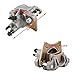 INNOGLOW 1 PC Rear Brake Caliper Master Cylinder Pads for Polaris Sportsman 500 HO EFI 600 700 MV/EFI Military 800 6X6 4X4 2003 2004 2005 2006 2007 2008 2009 2010 2011 2012 2013 2014