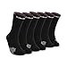 Yingdi Mens Basketball Socks, Athletic Compression Socks for Sports and Outdoor Activities - Pack of 3 pairs