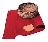 Mexican Origins 120-24 Tortilla and Bread Warmer Basket, Multicolor