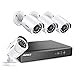ANNKE Security Camera System 4X 1080P Weatherproof Bullet CCTV Cameras and 4CH 1080P Lite DVR Recorder, H.264+ 1080P HDMI Output, Motion-Triggered Email Alert and Easy Remote View, NO Hard Drive primary