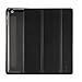 Ipad Case, Afranker iPad 2 / 3 / 4 Smart Stand Case with Auto Sleep / Wake Function and Translucent Back with Afranker Cleaning Cloth Black