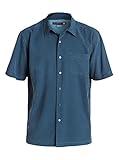 Quiksilver Waterman Men's Clear Days Shirt, Night, X-Large