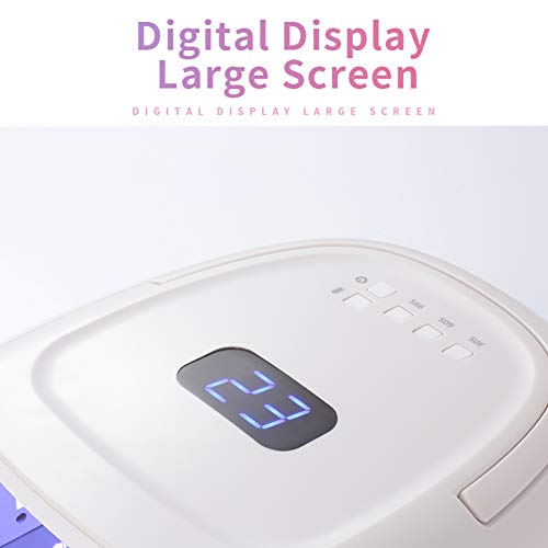 UV LED Nail Lamp Rechargeable Nail Dryer 60W Nail Lamp Portable Nail Light Gel Nail Curing Lamps - Thumbnail 2