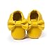 Baby Boys Girls Shoes Soft Sole 0-18 Months Toddler PU Moccassins Crib Shoes with Cute Bowknots Tassels