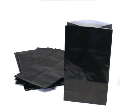 US Toy - Paper Bags/Black, Glossy finish, Size 10" (2-Pack of 12)