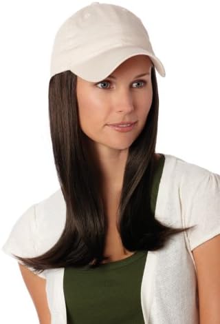 Henry Margu Hair Accents Long Hair with Beige Baseball Cap Wig (16H - ASH BLONDE / PLATINUM BLONDE HIGHLIGHTS)