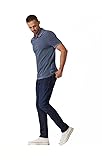Mavi Jake Men's Regular Rise Slim Leg Jeans, Slim