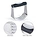 Lingstar Stainless Steel Flour Cream Mixer, Professional Baking Dough Blender&Cutter Grips Stainless