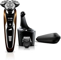 Philips 9000 S9511/31 - Afeitadora el&eacute;ctrica, uso en seco y h&uacute;medo, color marr&oacute;n