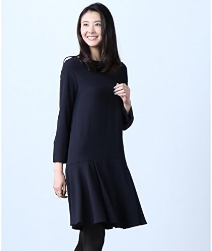 Amazon アイシービー Icb 00 0サイズ有り 洗える Back Satin Crape ワンピース ネイビー系 2 ワンピース チュニック 通販