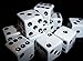 Zittop 100 Pack Standard Game Dice - 8mm